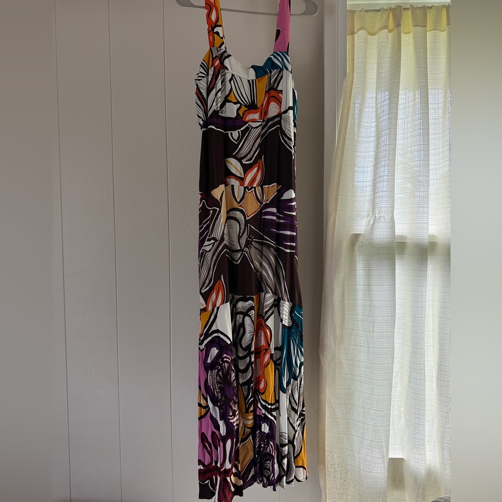 1. State Colorful Abstract Maxi Dress